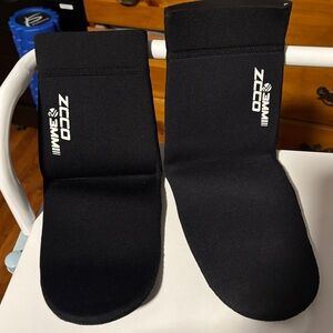 Black 3mm Unisex Neoprene Diving Wetsuit Anti-slip Socks